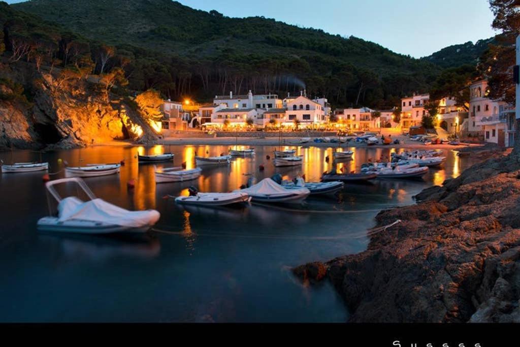 Precioso Apartmento Sobre El Mar, Cap Sa Sal, Begur, Girona المظهر الخارجي الصورة