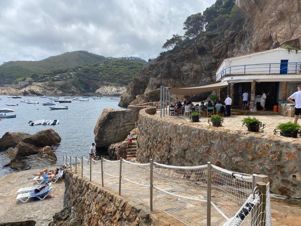 Precioso Apartmento Sobre El Mar, Cap Sa Sal, Begur, Girona المظهر الخارجي الصورة